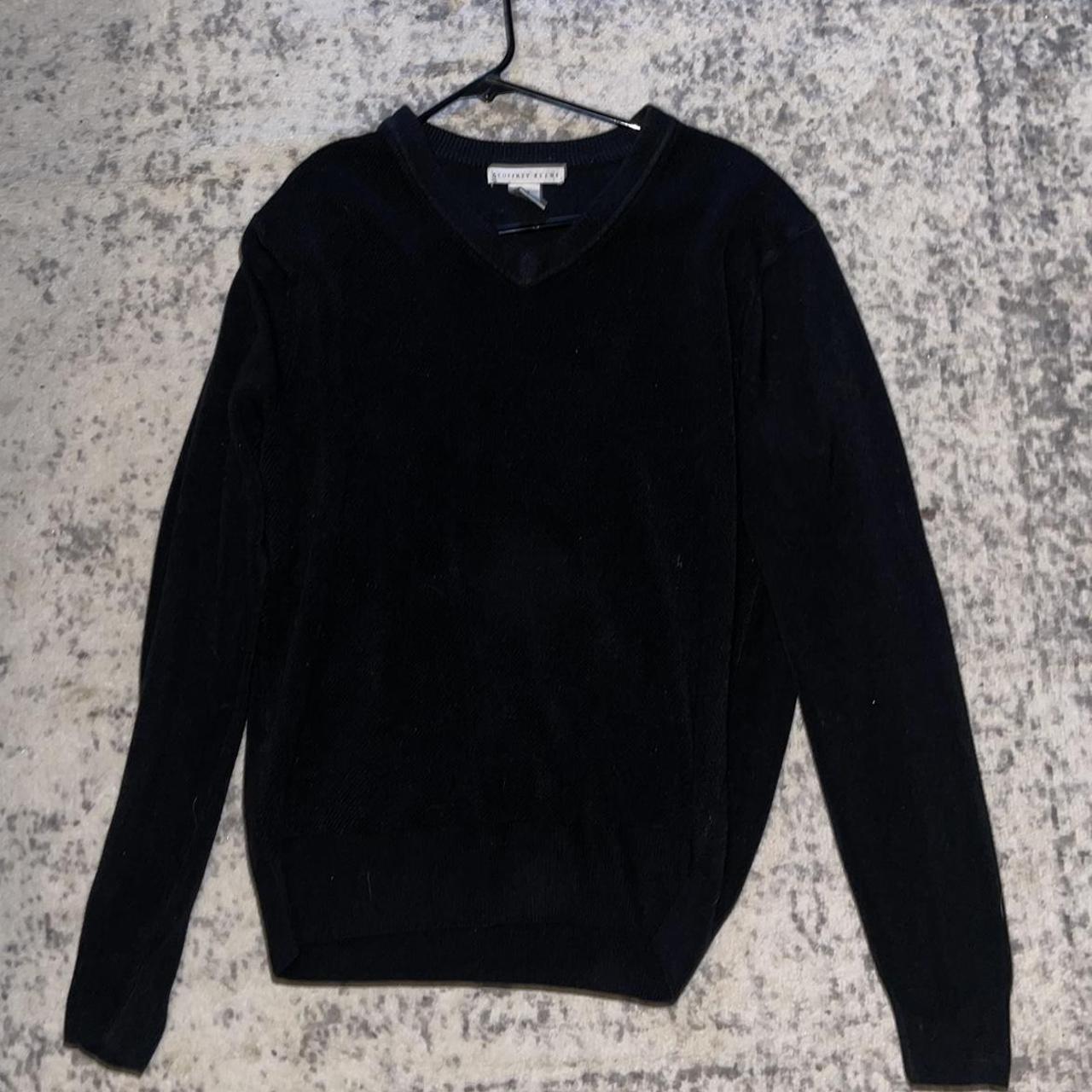 basic black sweater size - m - Depop