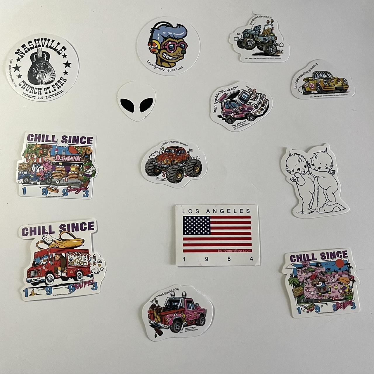 Brandy Melville Stickers Depop   P0 