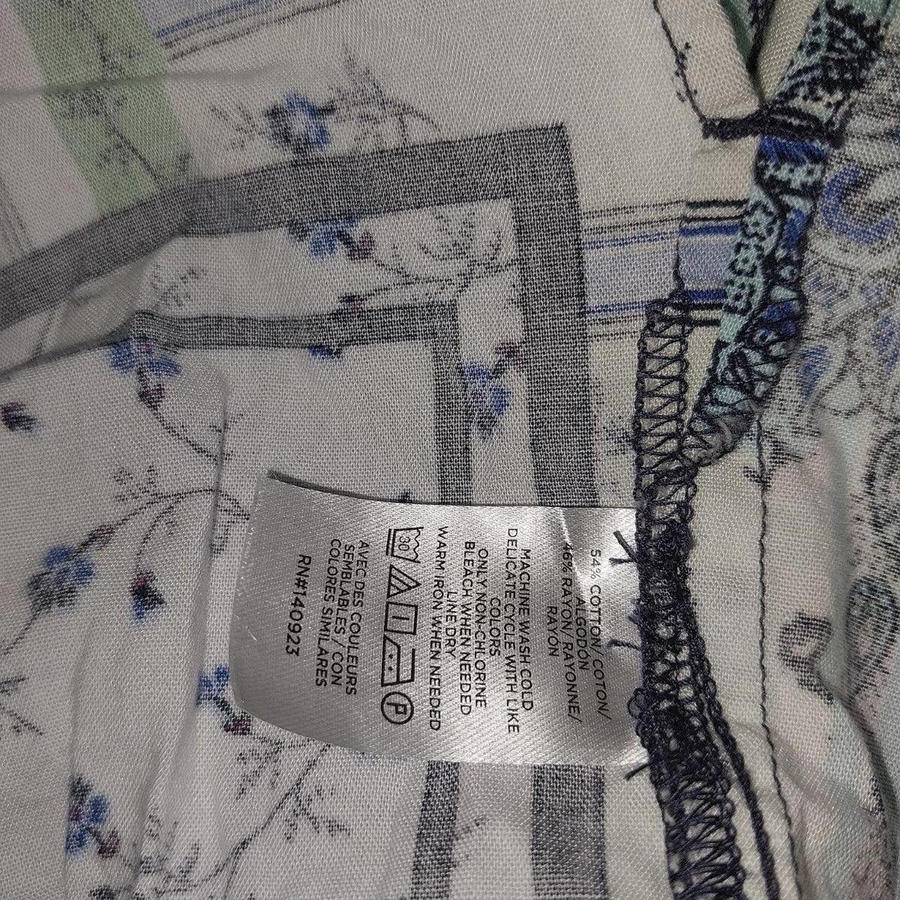 LOFT Women's Blouse - Multi - M – LOFT Patchwork … - image 4