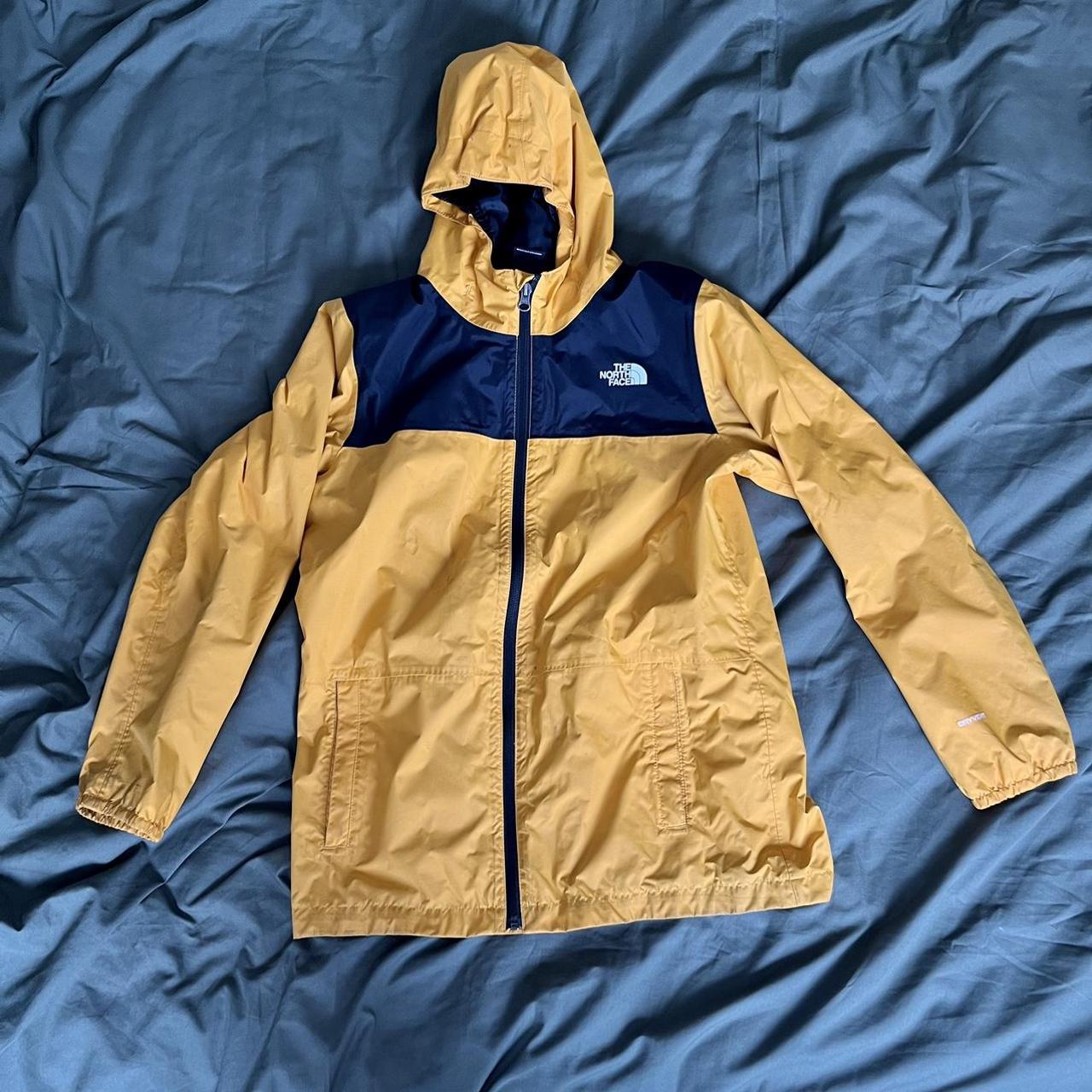 THE NORTH FACE Yellow Windbreaker Raincoat. 🕺 FREE... - Depop