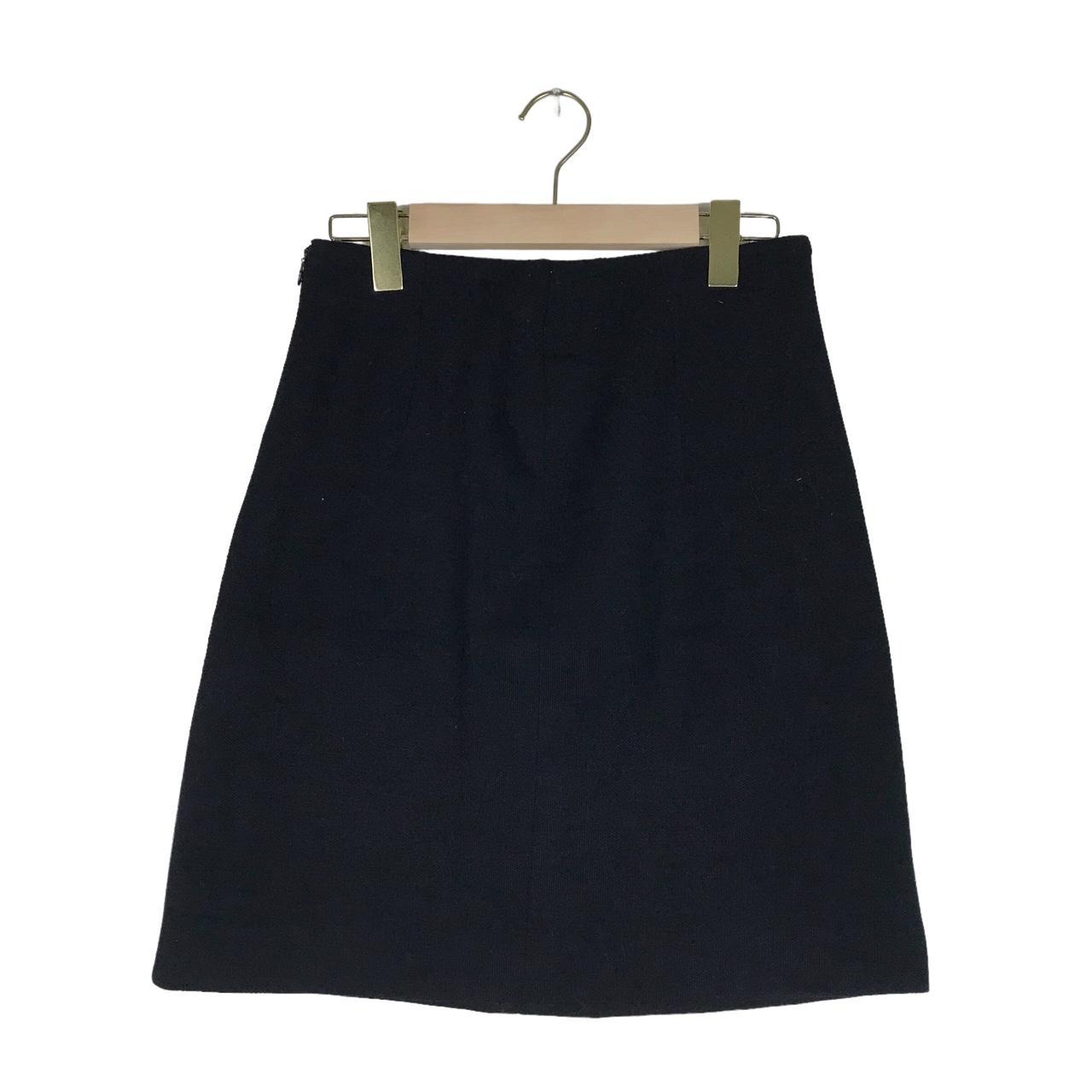 Vintage Marella Italy Designer Black Skirt KINDLY... - Depop