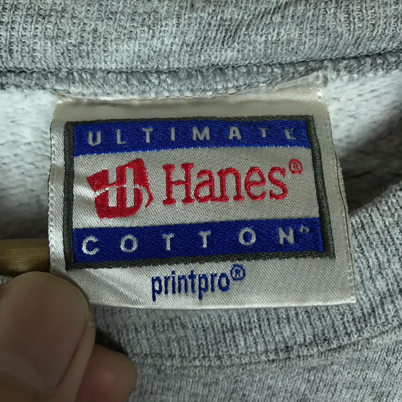 Vintage Hanes Ultimate Cotton Printpro Copyright