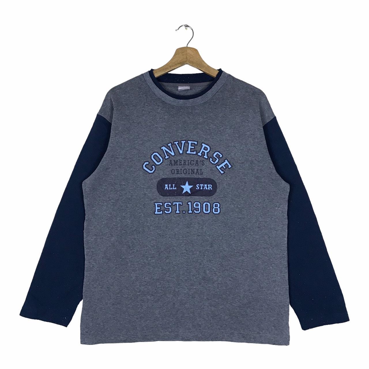 Converse on sale navy jumper