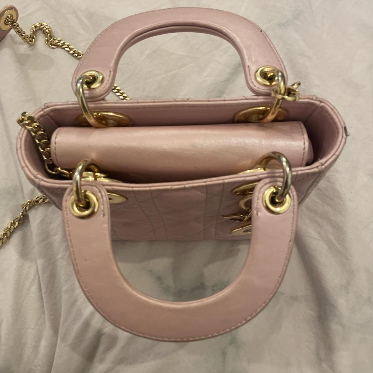 Used Christian Dior second hand copy colour pink ,... Depop