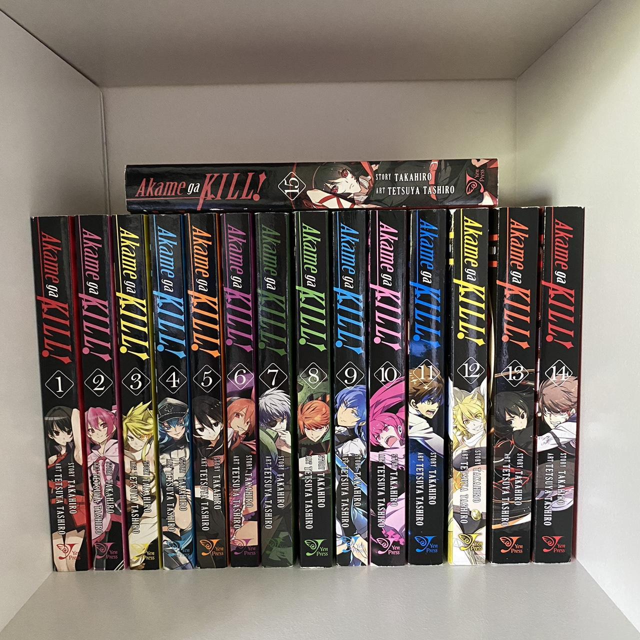 Akame ga Kill Manga Volumes outlet 1-15