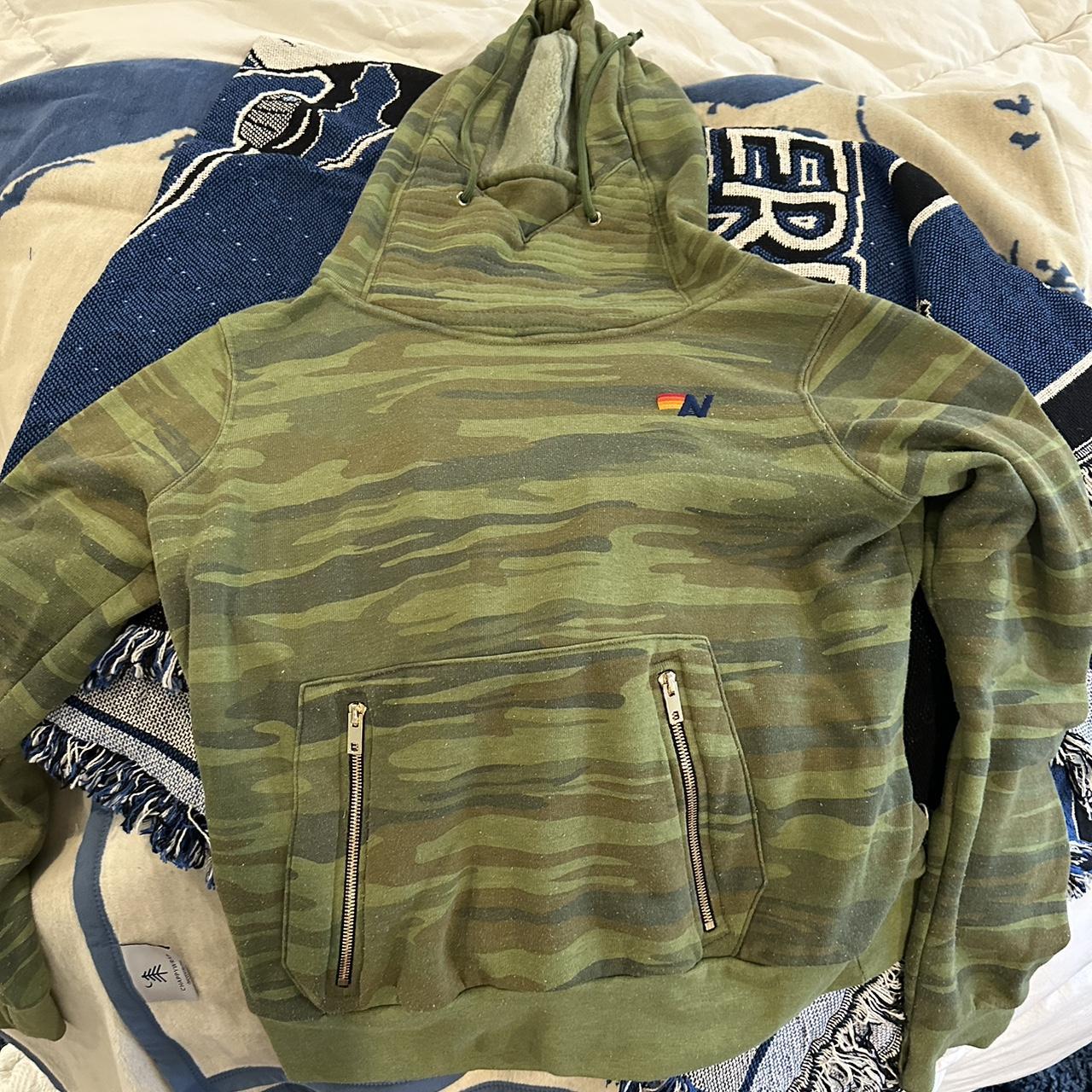Aviator Nation Exclusive camo hoodie size M 💓 - Depop