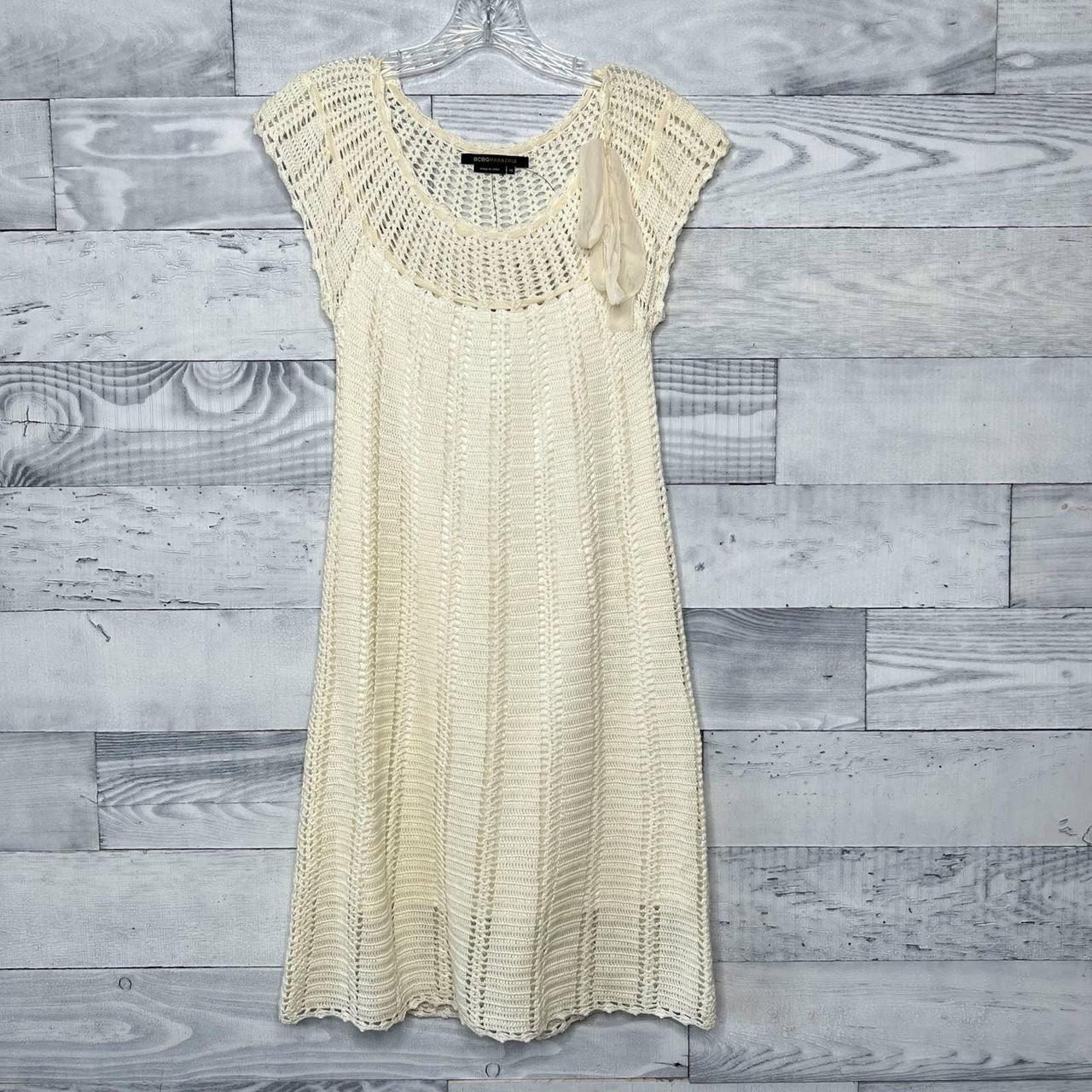 Bcbg crochet clearance dress