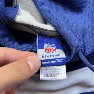 White New York giants NFL hoodie Condition: 9/10 - Depop