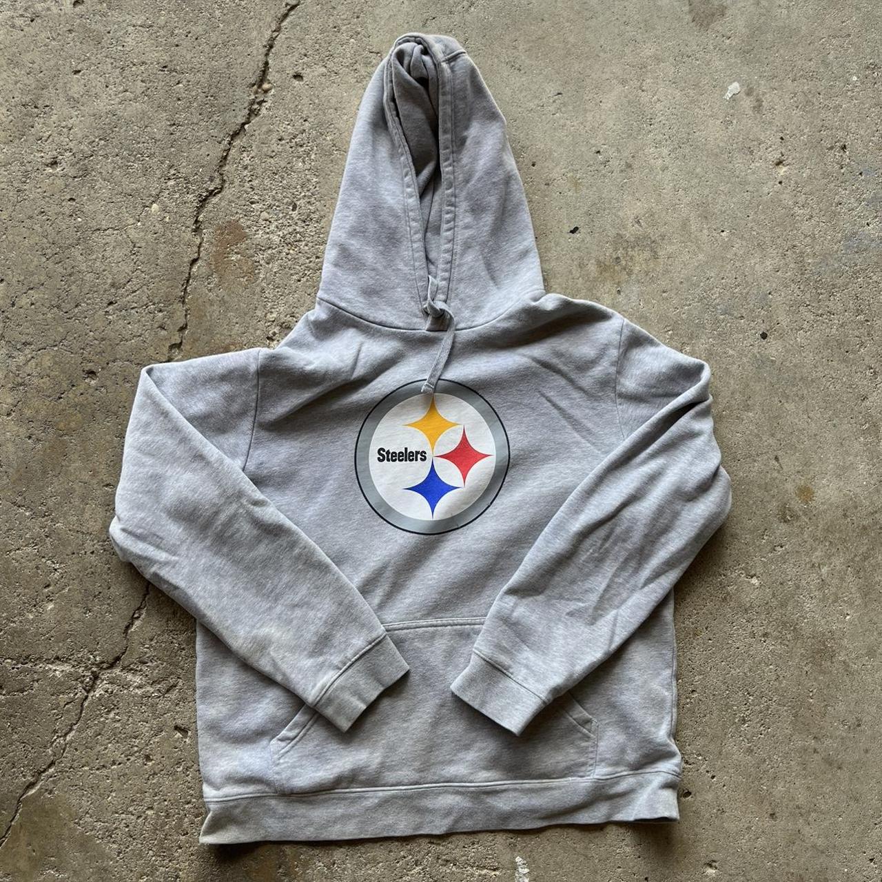 Steelers fanatics hoodie 7/10 Size - Depop