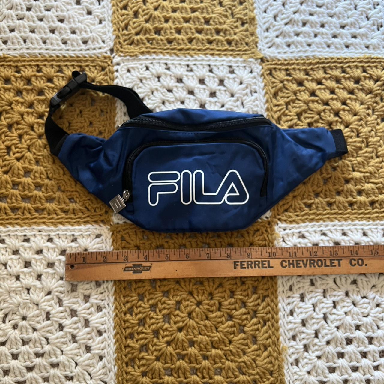 Gold fila fanny pack hotsell