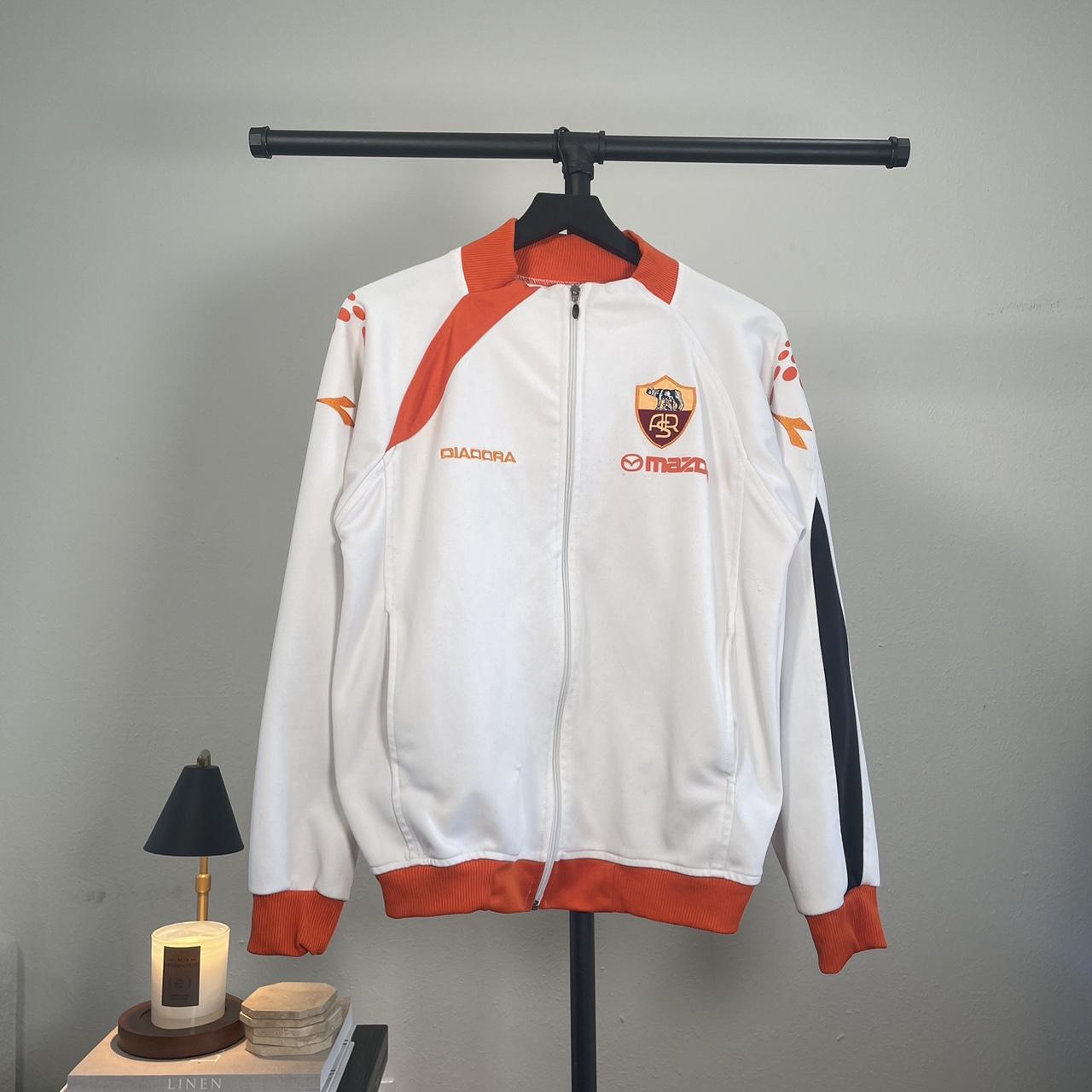 As Roma track jacket Vintage Diadora Depop