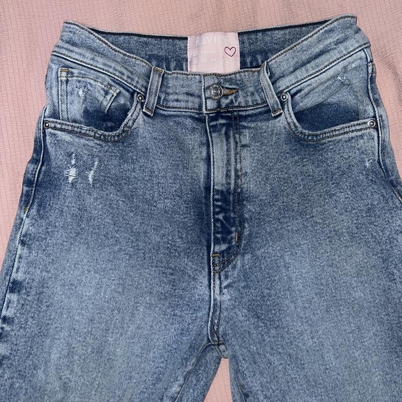 Revice Denim jeans 💗 star jeans 💗 size 27 💗 rips... - Depop