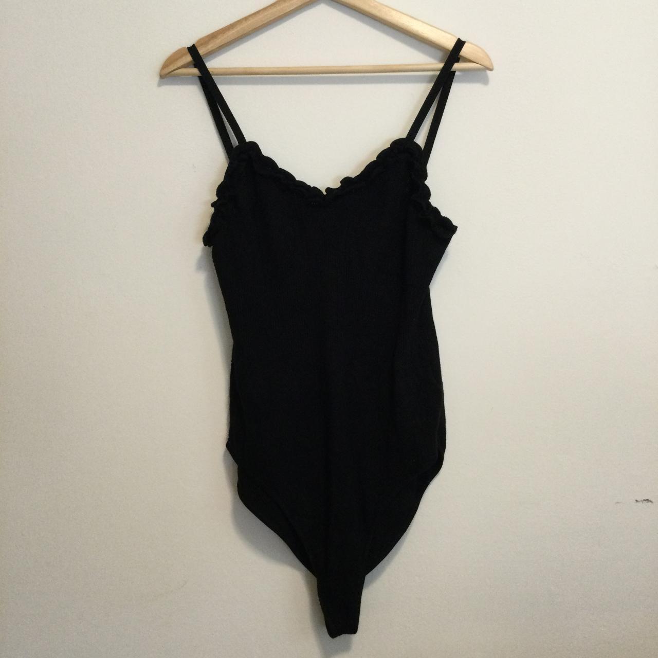 & Other Stories Pointelle Knit Bodysuit Adjustable... Depop