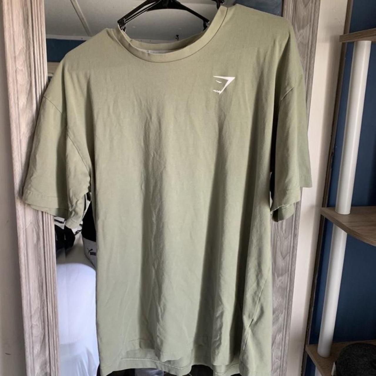 Gymshark Men’s Oversized Tee preowned good... Depop
