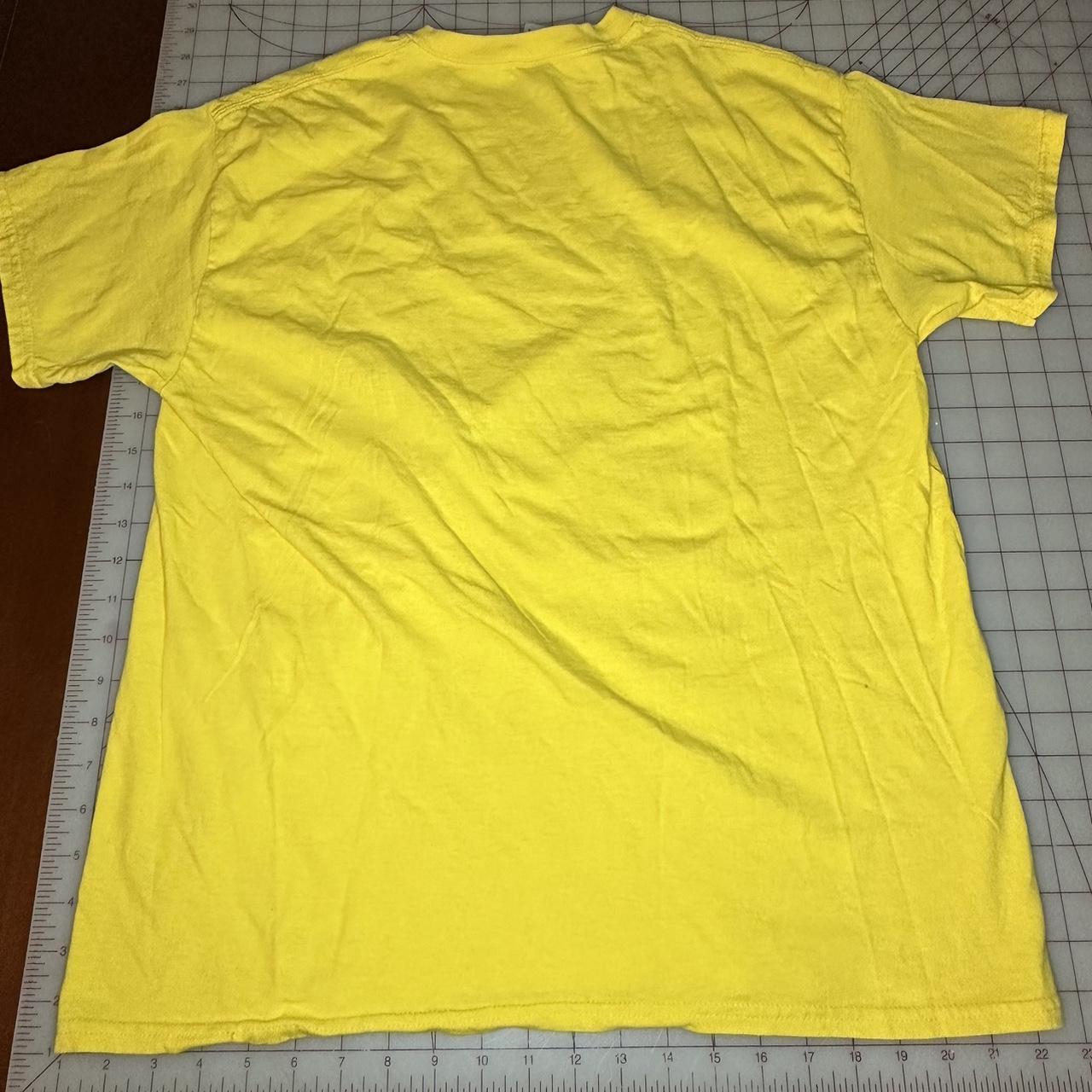 Gildan Men's Yellow T-shirt | Depop
