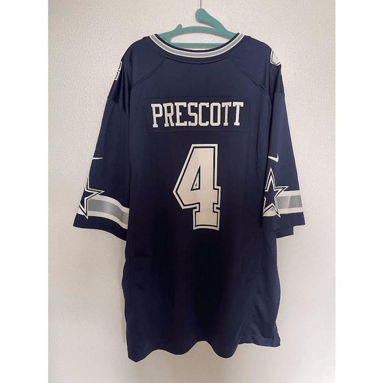 JS1673 #4 Dak Prescott Dallas Cowboys Vapor - Depop