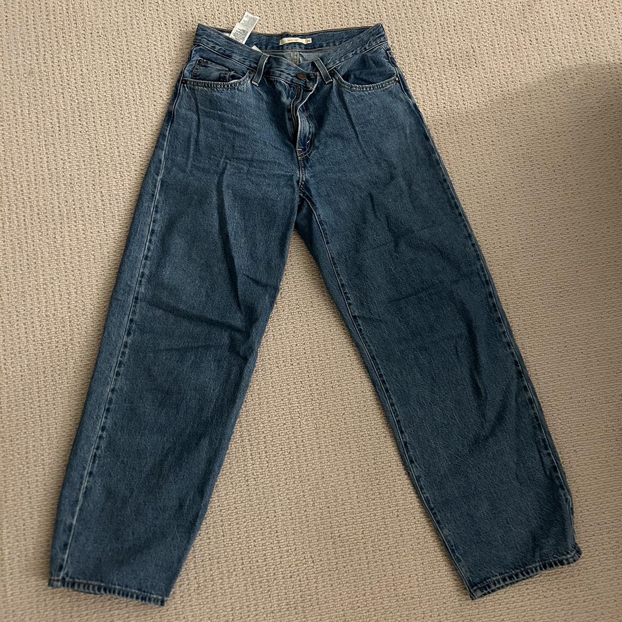 levi’s baddy dad style jeans waist size 26 great... - Depop