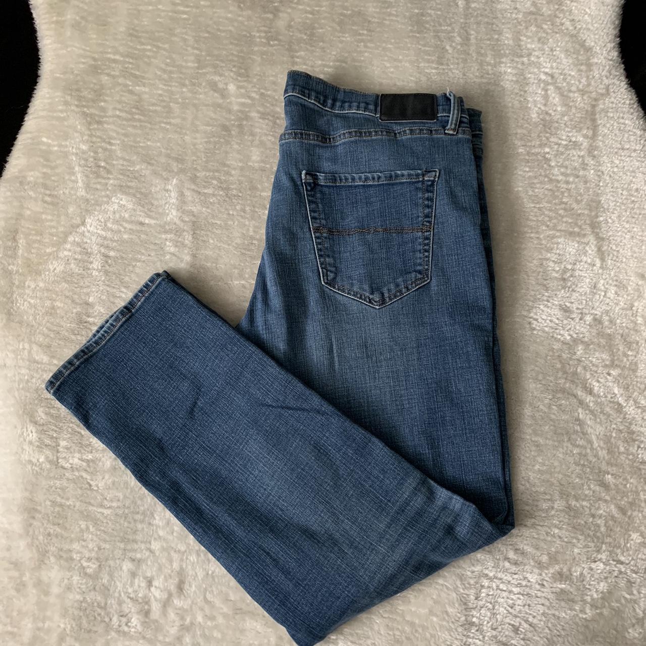 Lucky Brand 410 Athletic Slim Mens Blue Denim Jeans - Depop