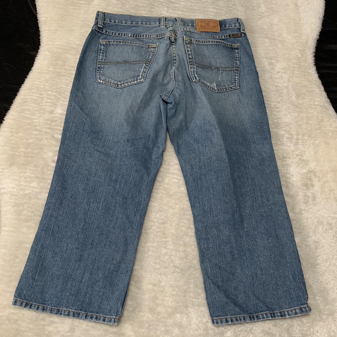 lucky brand easy rider crop jeans pants. -y2k - Depop