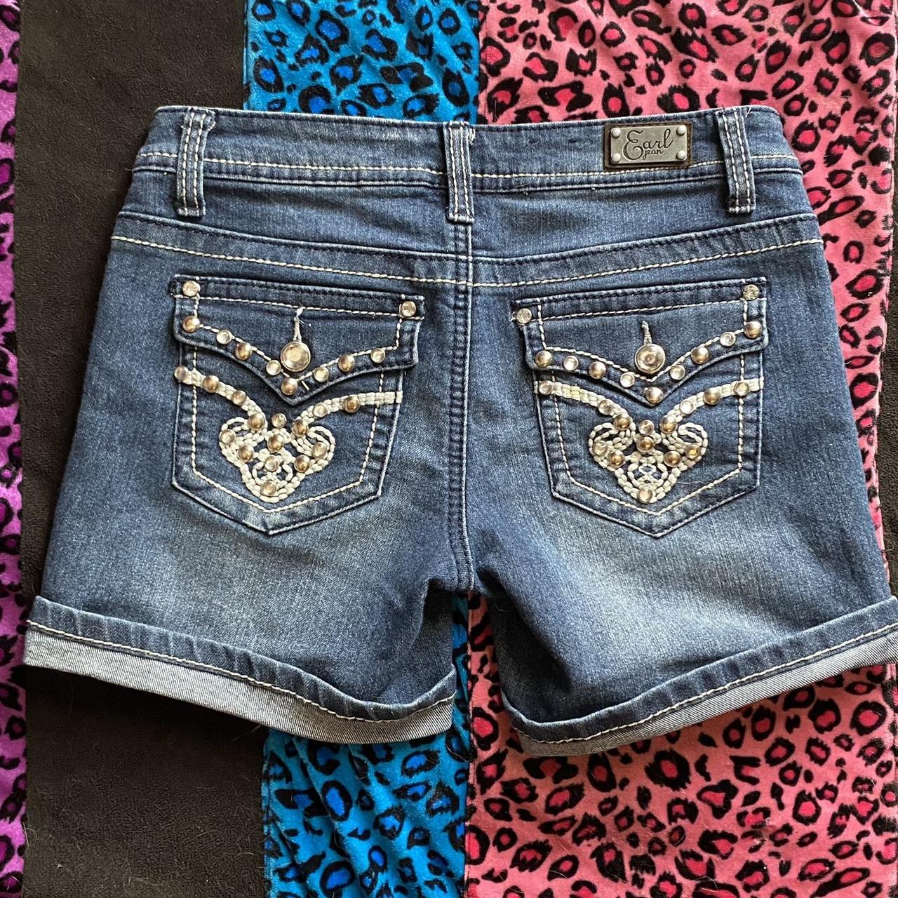 Womens Shorts Earl Jeans Shorts Women's Earl Jean Light Wash