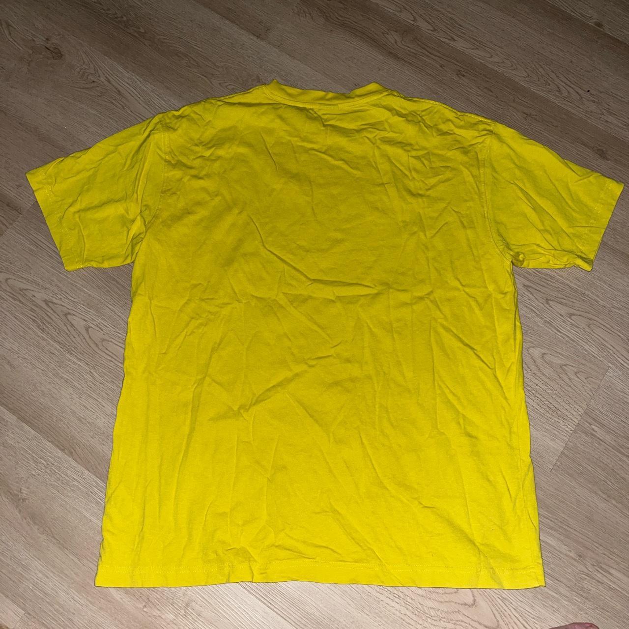 関税送料込み【DIME】Classic Grass T-Shirt (Yellow) Dime Classic Grass Yellow T-Shirt XL Worn One to | Depop