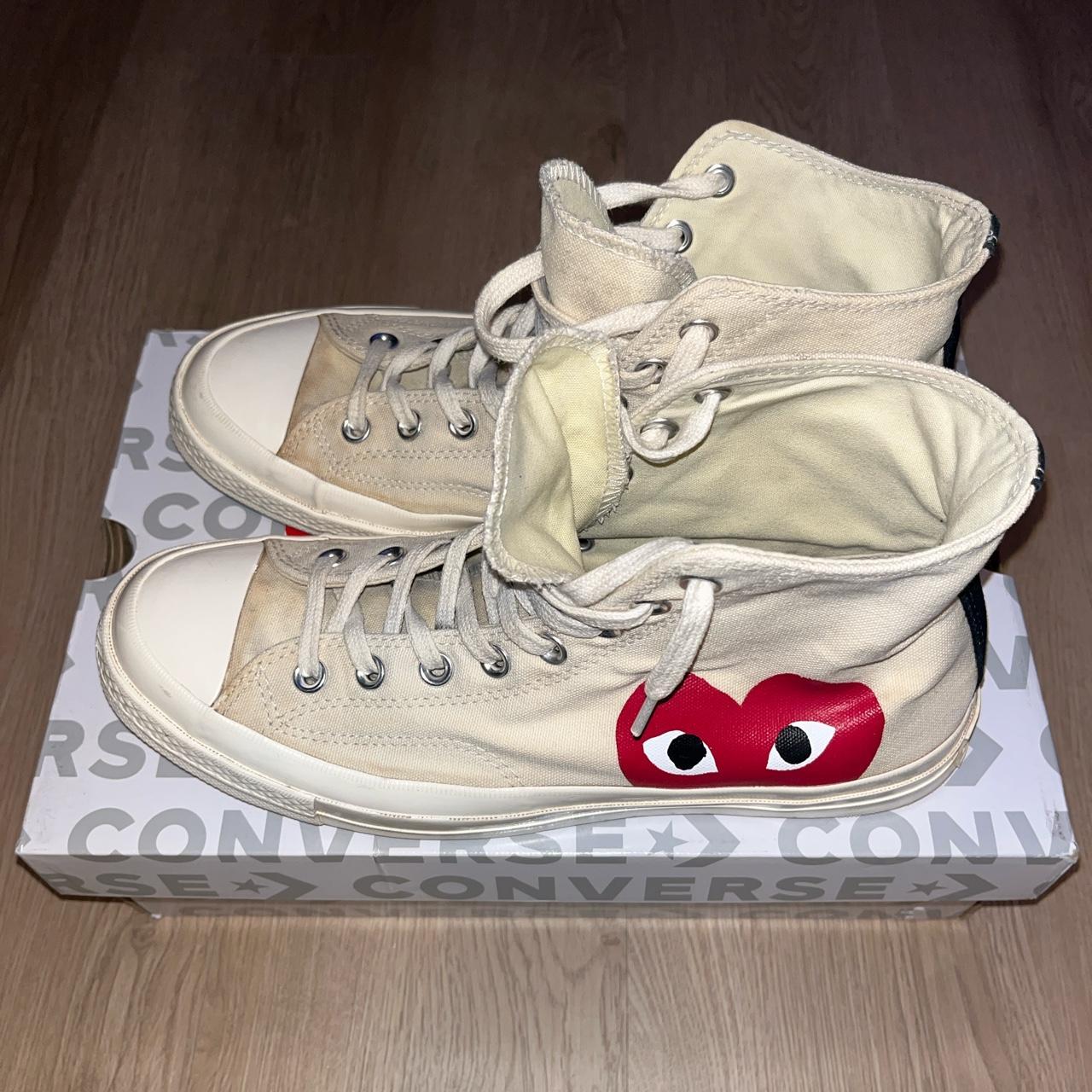 Converse cdg best sale brun