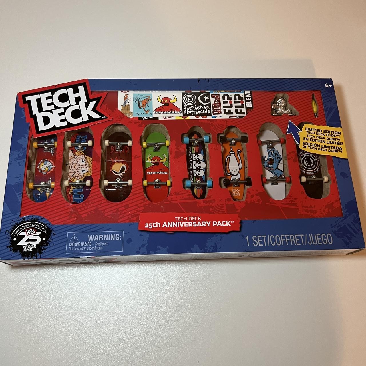 Tech Deck 25th Anniversary Skateboard 8-Pack