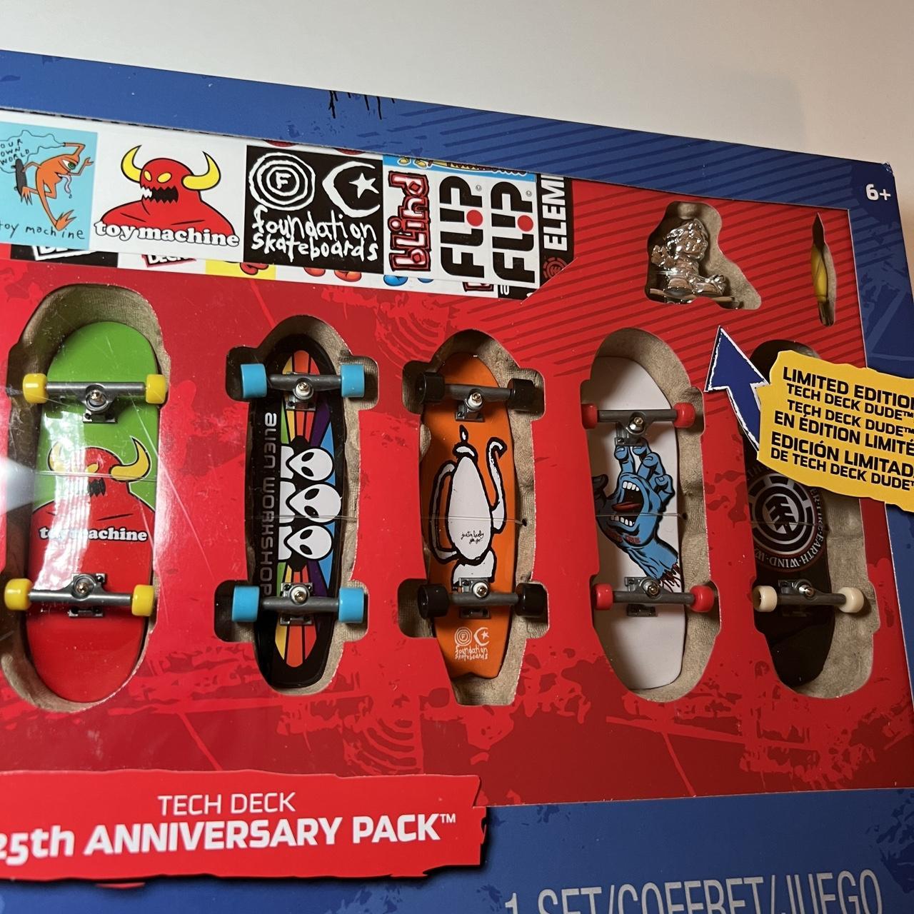 Tech Deck Skateboards, 25th Anniversary Pack with - Depop