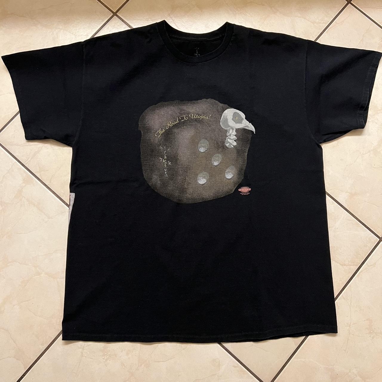 Travis Scott Cactus Jack “Fragment Manifest” T-Shirt - Depop