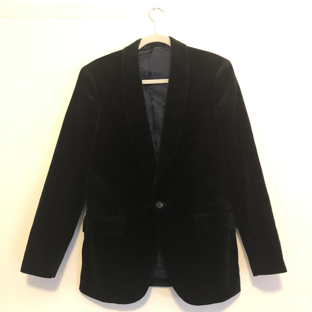 Men’s J.Crew green velvet Ludlow blazer. Only worn a... - Depop