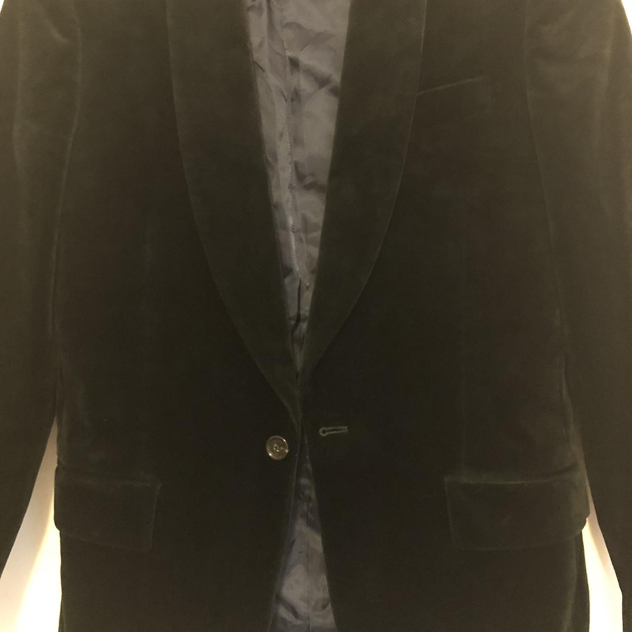 Men’s J.Crew green velvet Ludlow blazer. Only worn a... - Depop