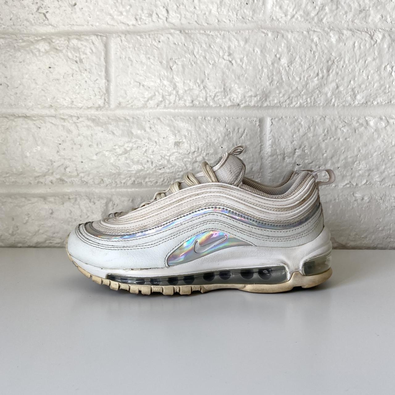 Womens Nike Air Max 97 sneakers with white and. Depop