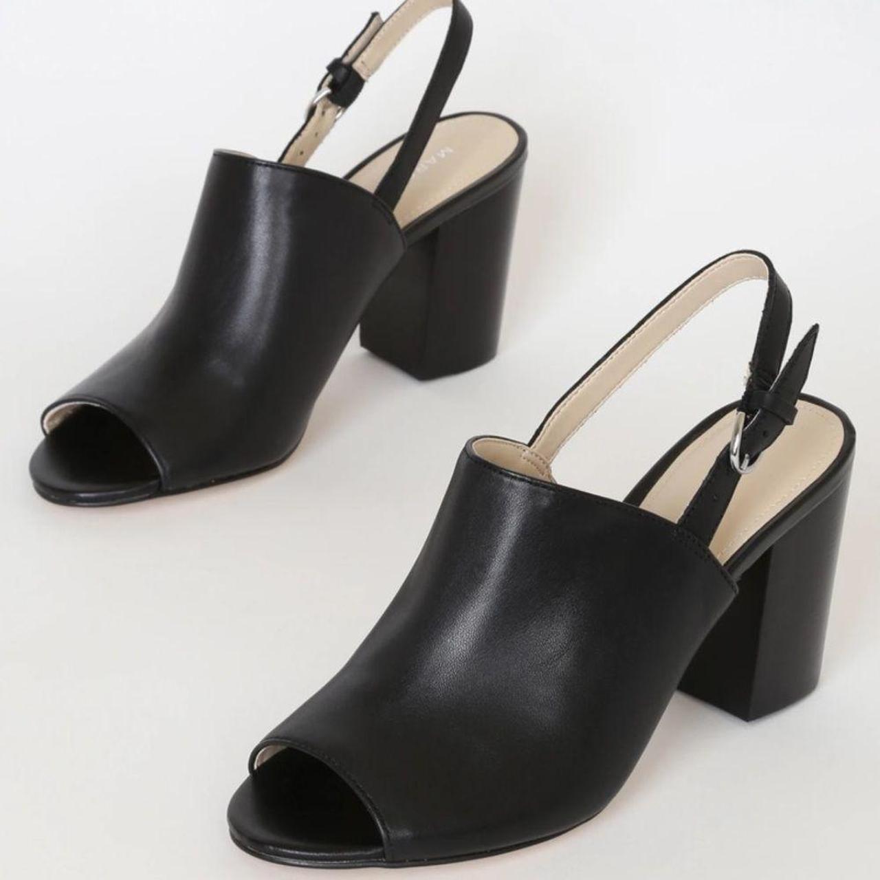 Marc fisher sale black mules