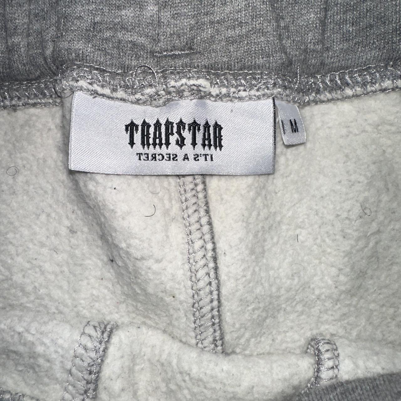 Trapstar grey and red crewneck full tracksuit... Depop