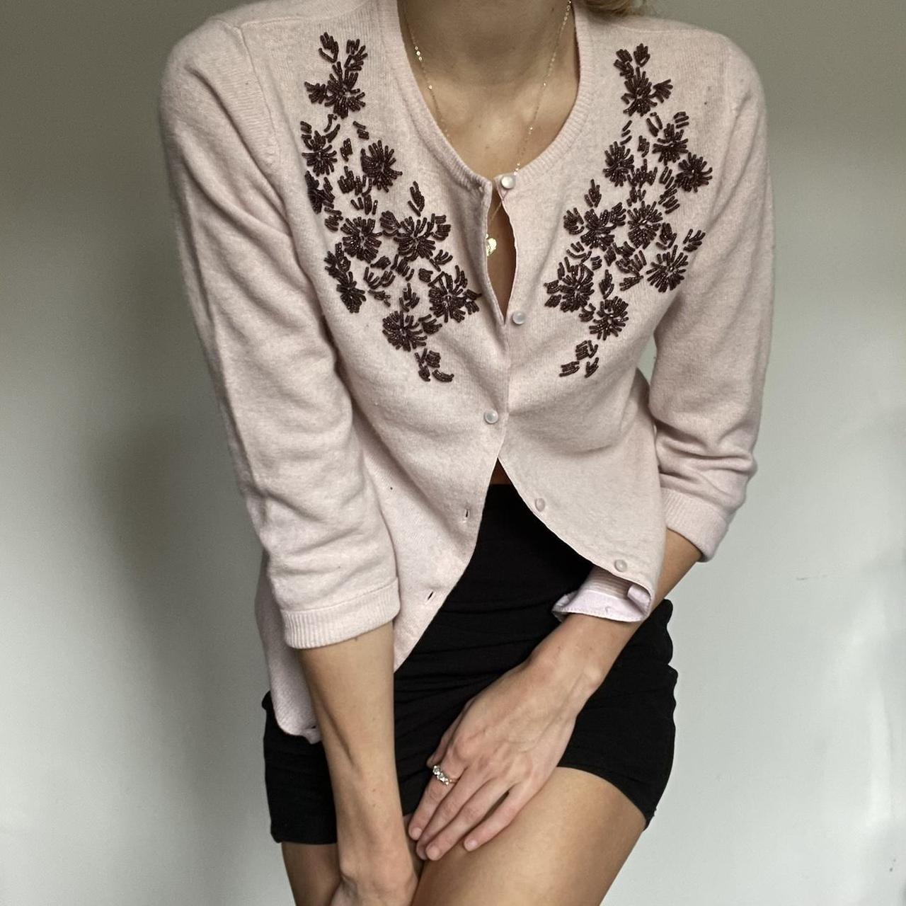 Debenhams Women's Pink Cardigan Depop