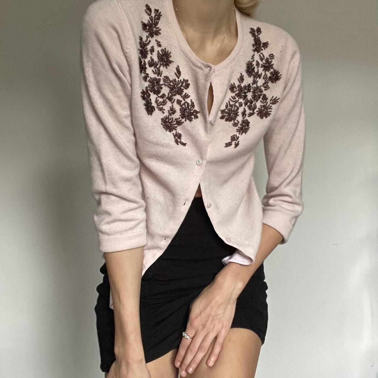 Debenhams Women's Pink Cardigan Depop