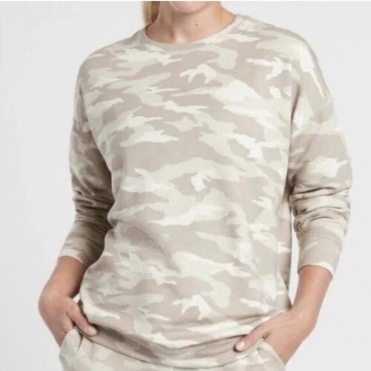 Athleta shop camo sweater