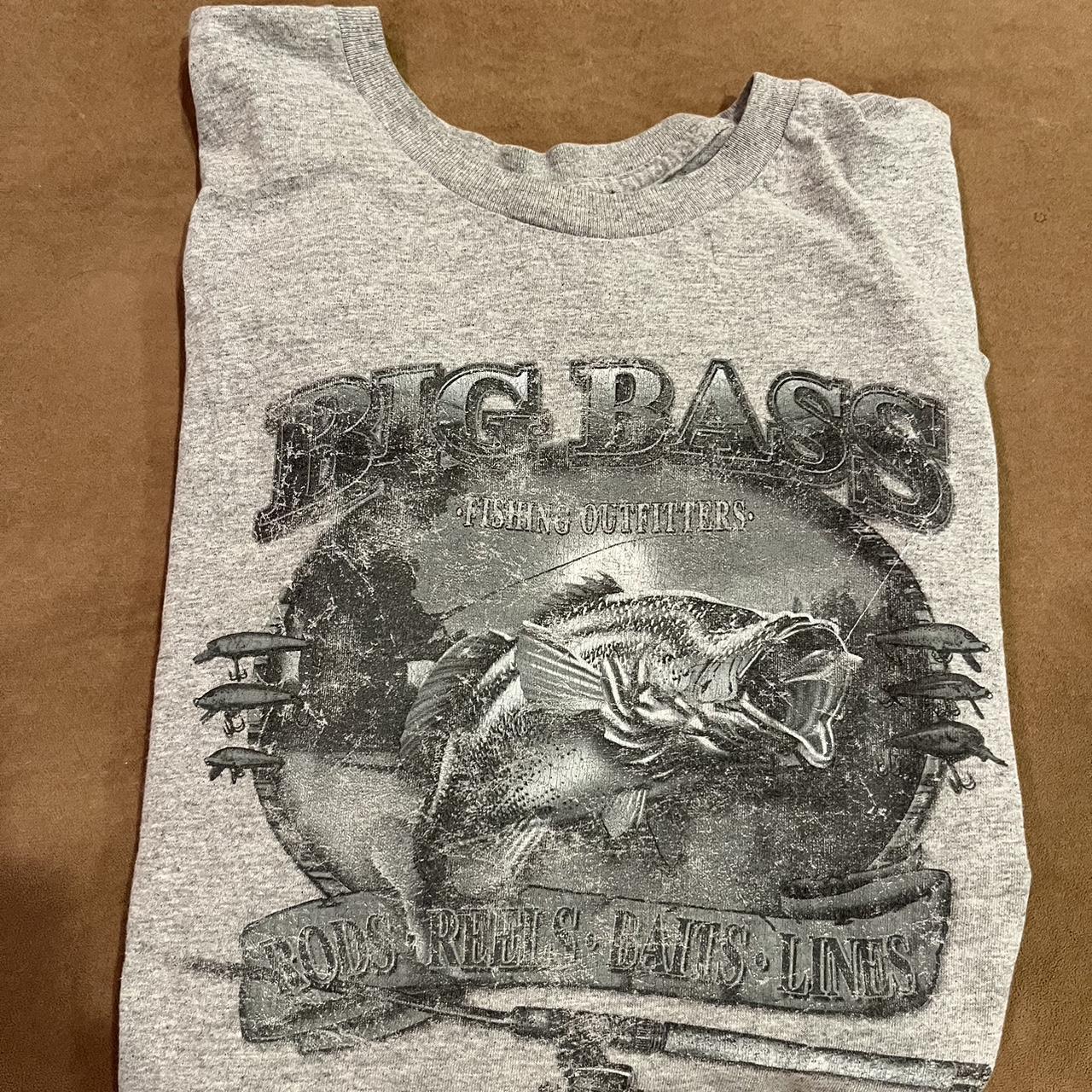 Bass Pro Shops Men's T-Shirt - Grey - L