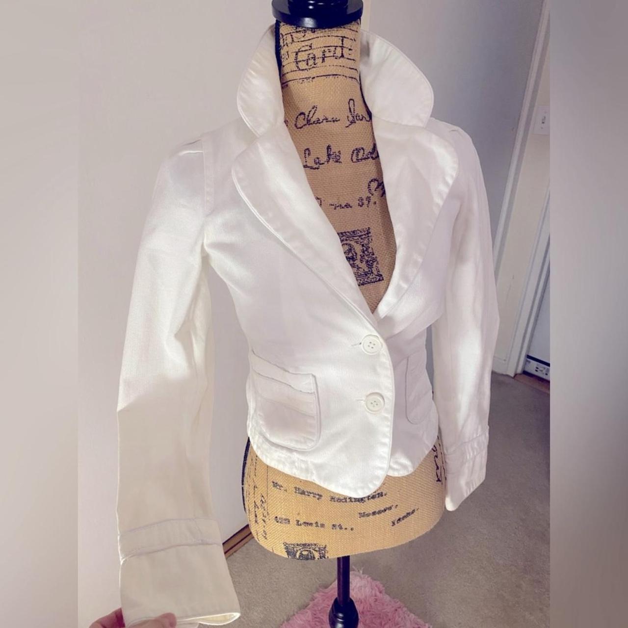 Forever 21 white clearance blazer