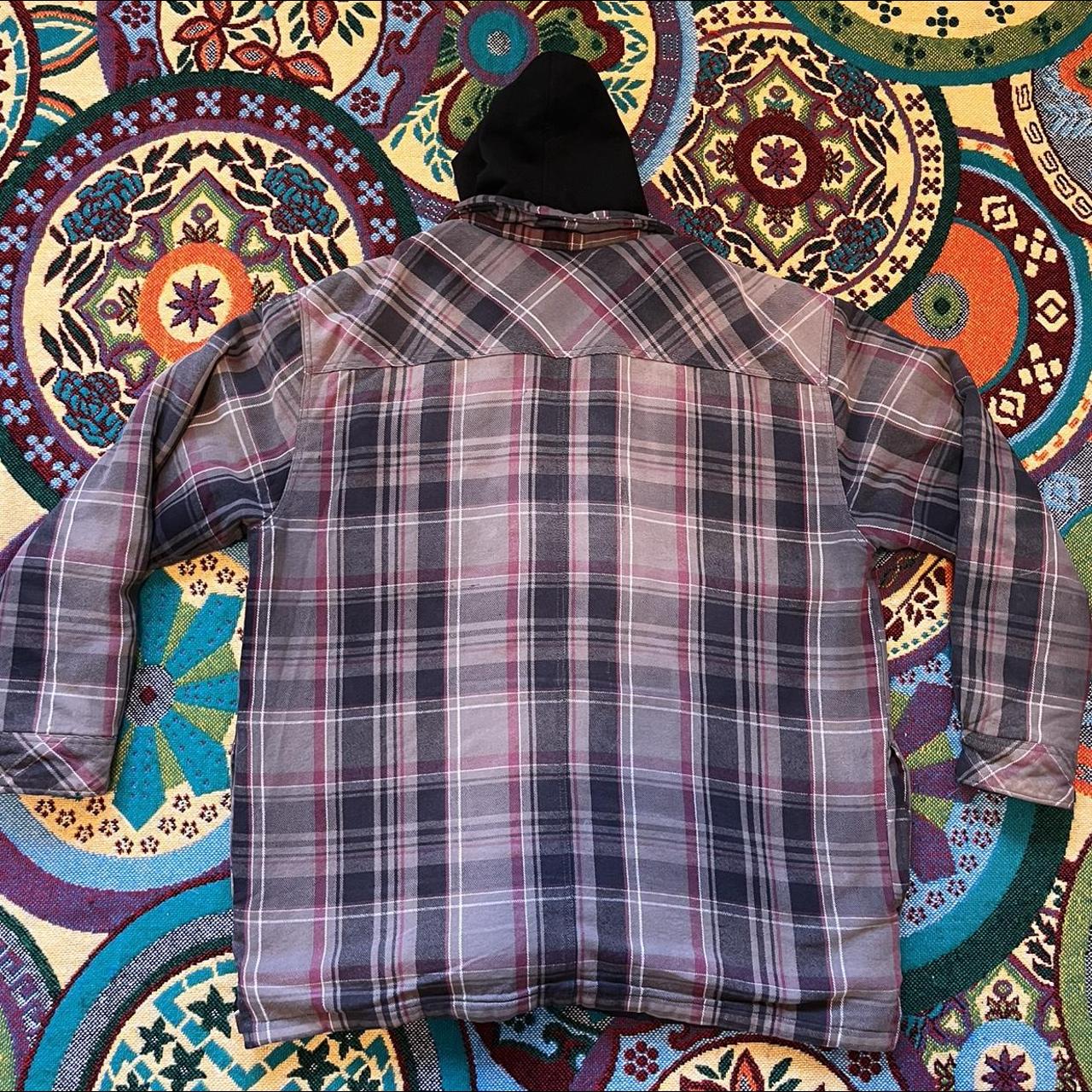 Louis Vuitton Cropped Flannel Blouson Trucker - Depop