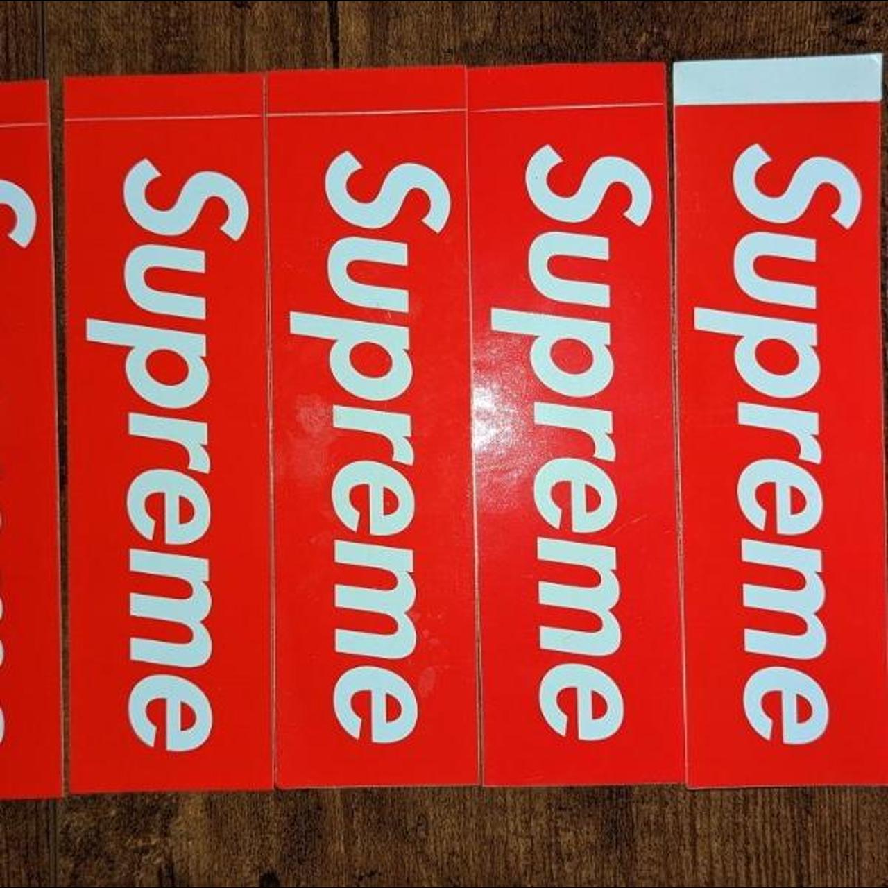 Supreme Bogo stickers. 8. Sold as bundle Depop