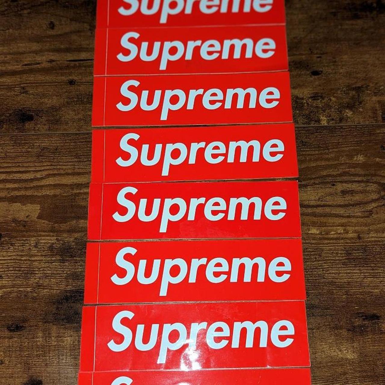 Supreme Bogo stickers. 8. Sold as bundle Depop