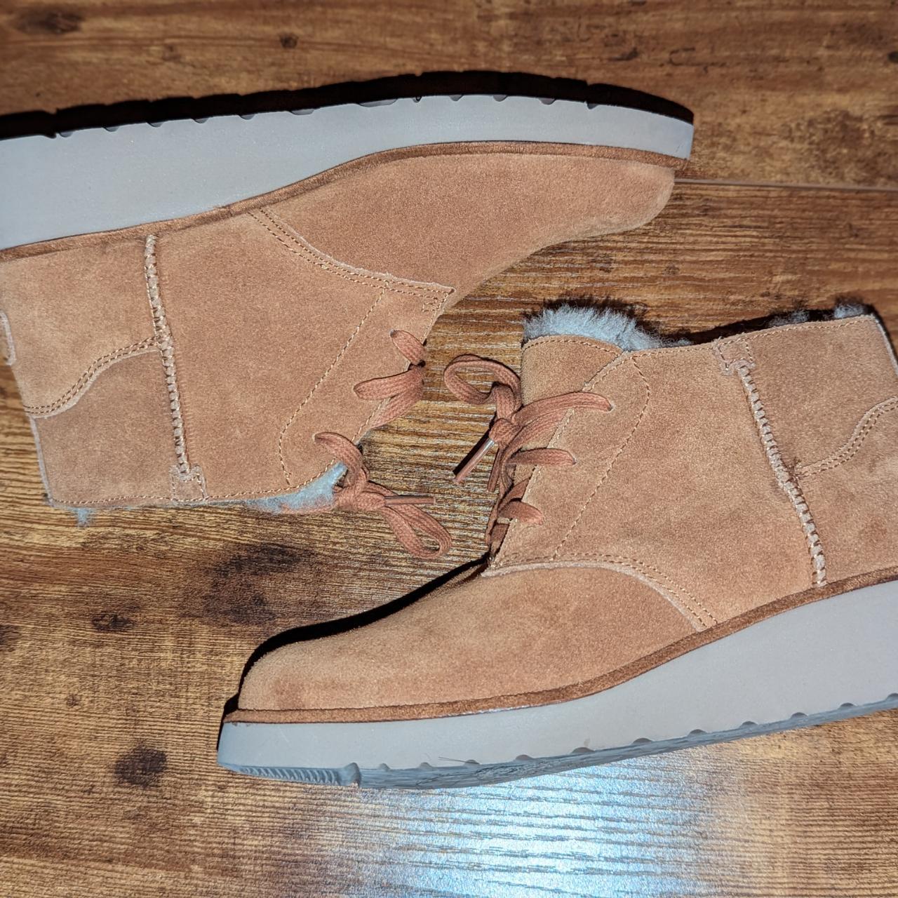 Koolaburra By Ugg Wedge Platform Booties Exterior... - Depop