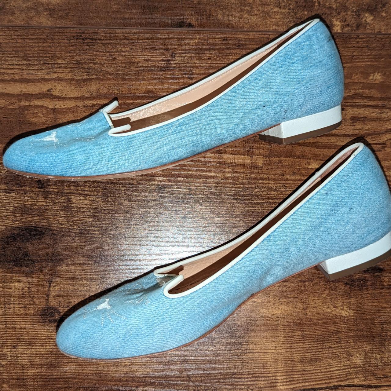 Charlotte Olympia kitty flats size 37.5, fits like... Depop