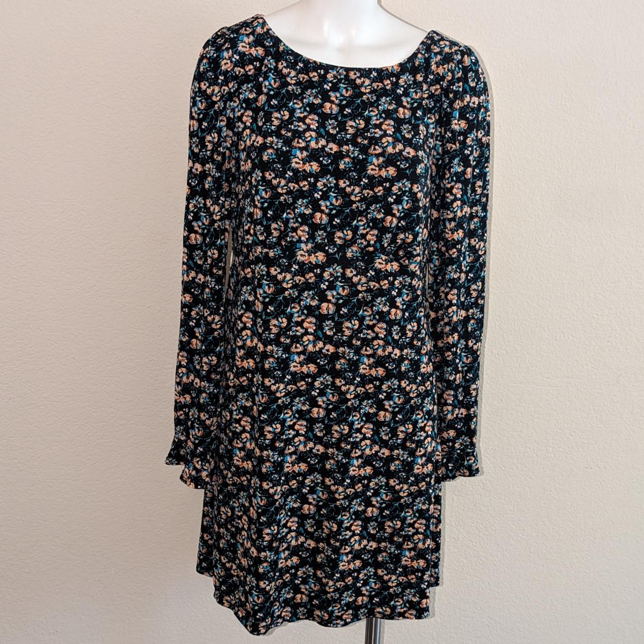 Free People Say Hello ditsy floral mini dress size