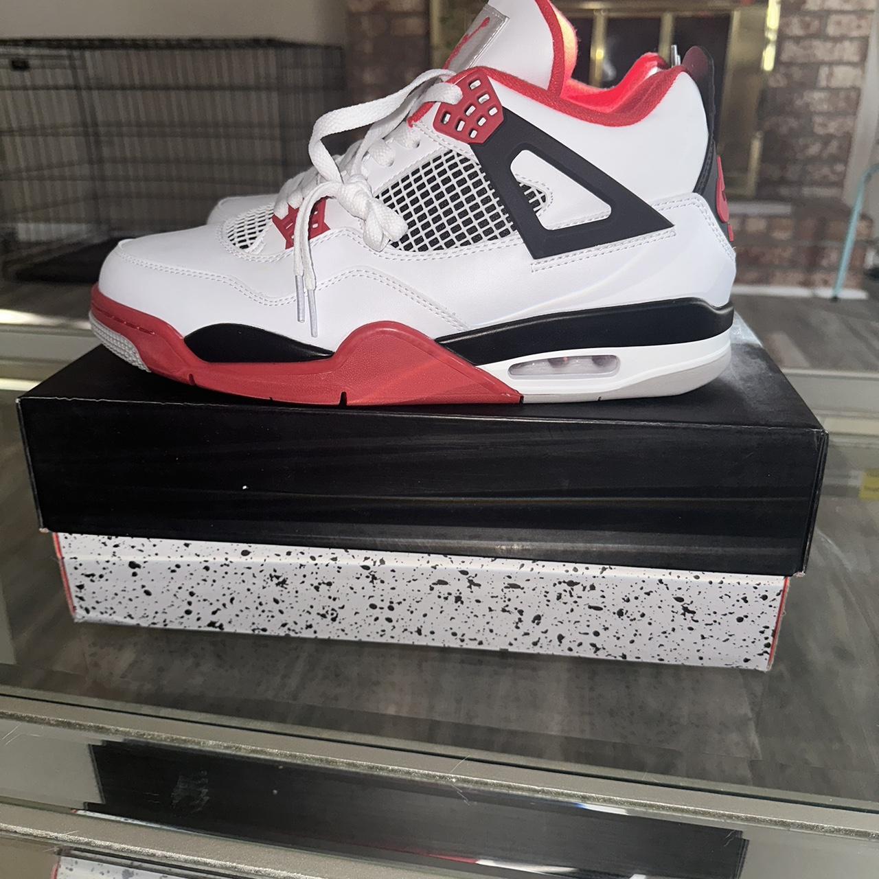 jordan's red and white