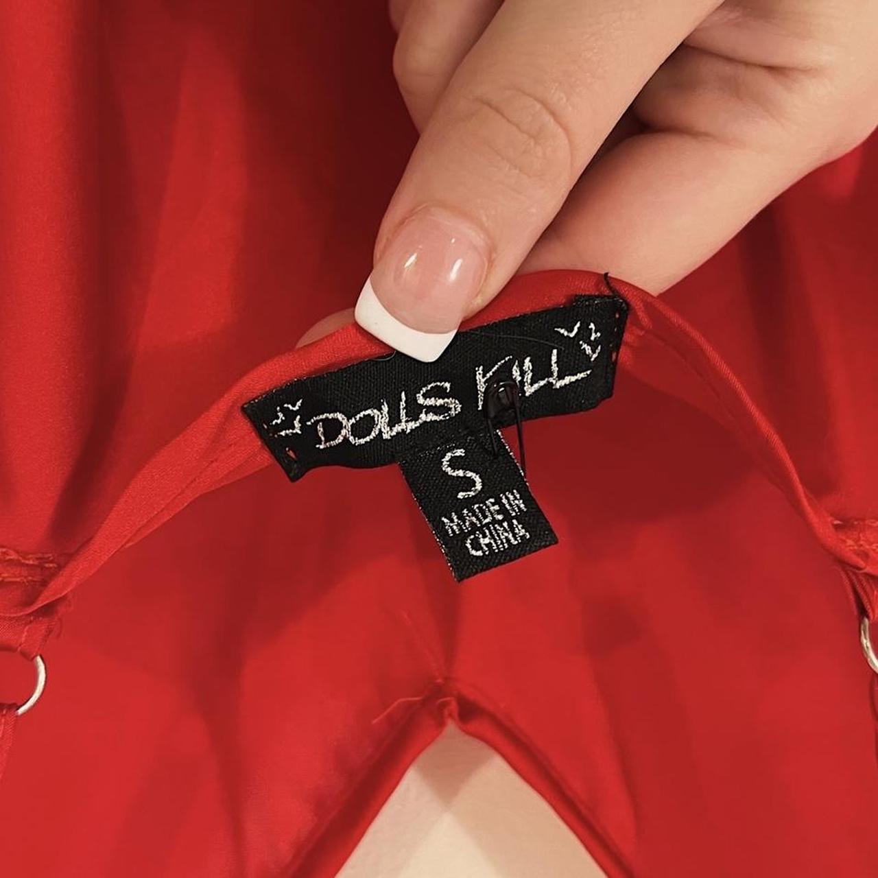 Dolls Kill Women's Red Dress (4)