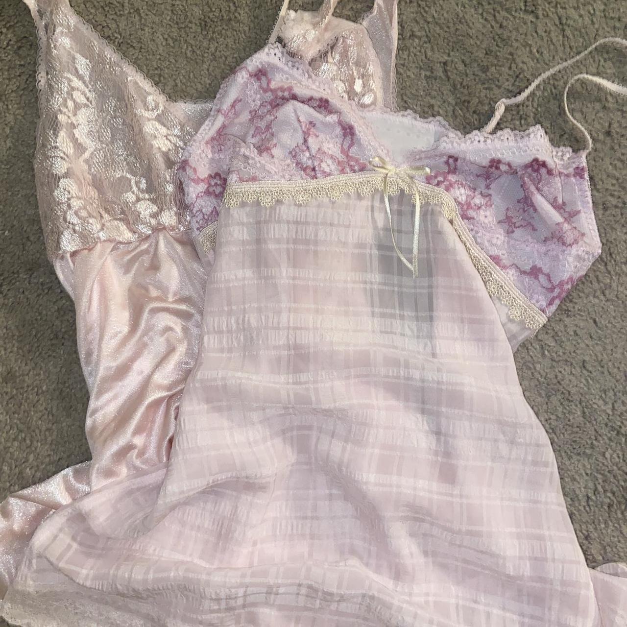 Coquette pink camisole bundle 🎀 Comes with ;... - Depop