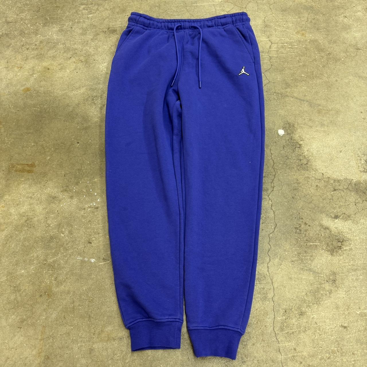 Blue shop jordan sweatpants