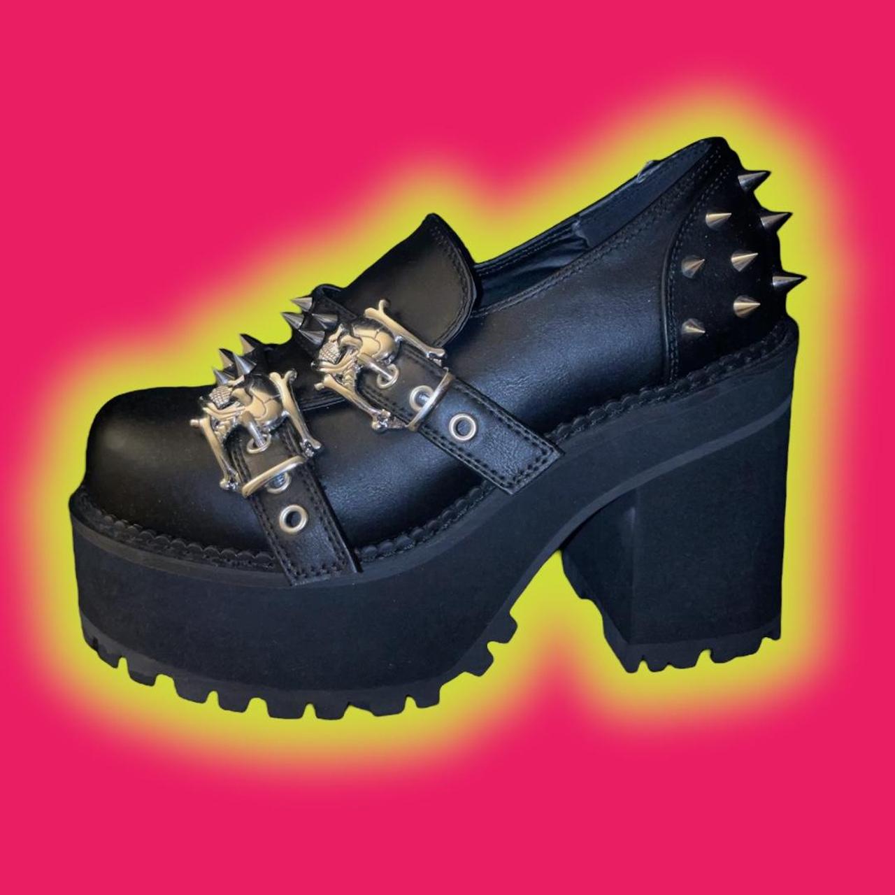 demonia chunky sneakers